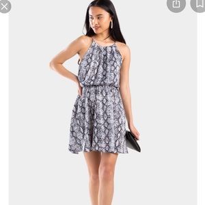 Mylah Snakeskin Flawless Dress NWT!! Size Small
